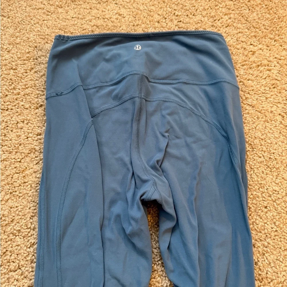 lululemon athletica Blue Leggings
